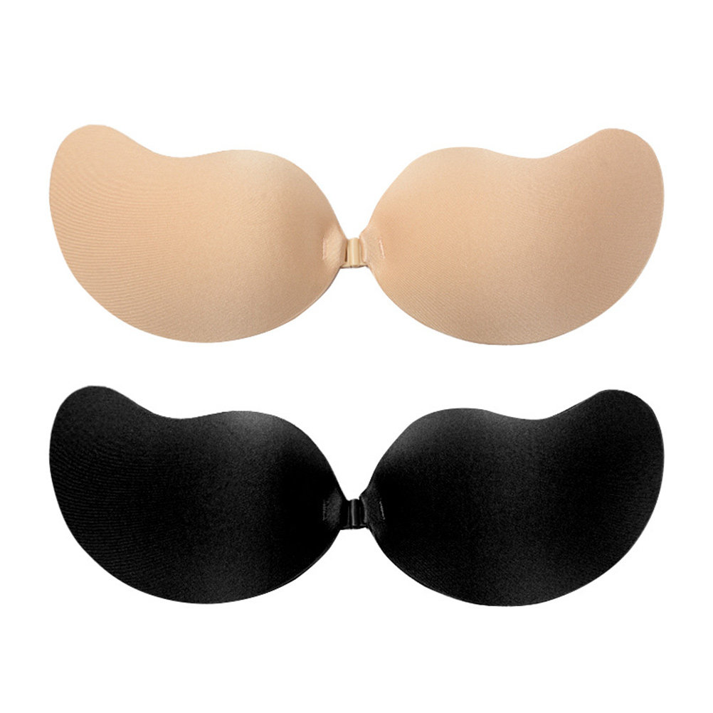 Strapless Bra Backless - 투명 접착식 끈 없는 브라 2개